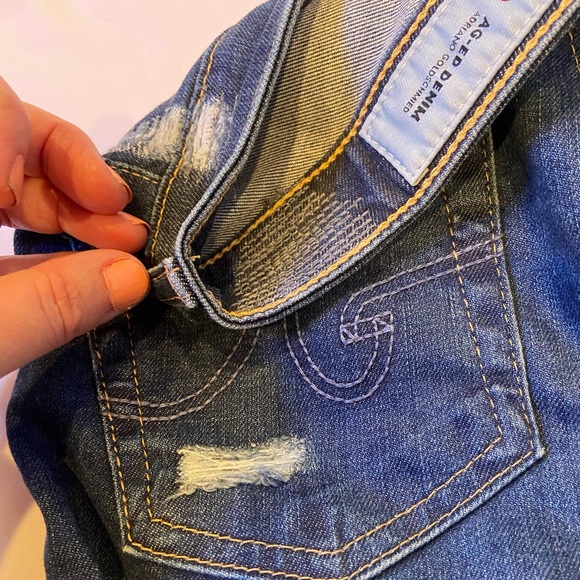 AG The Legging Ankle super skinny jeans size 26 Adriano Goldschmied - Picture 12 of 16